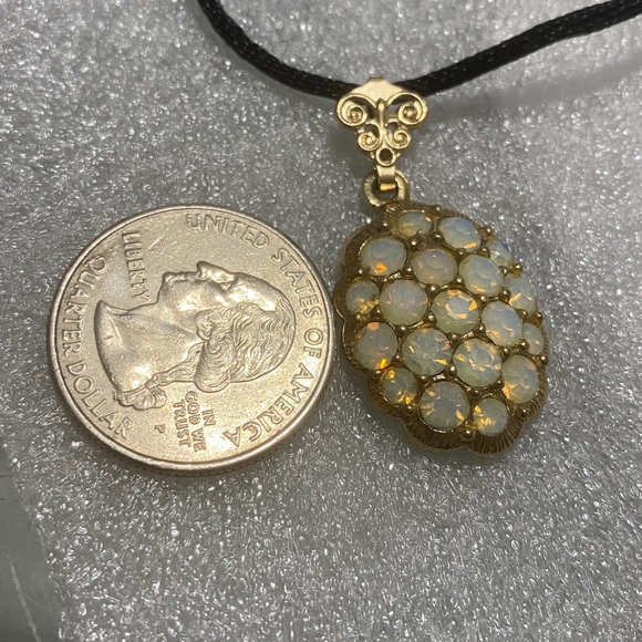 Vintage jewelry necklace opal - Picture 4 of 5